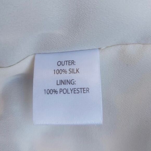 Saloni Ruby Silk Floral Polkadot Dress - Picture 9 of 9